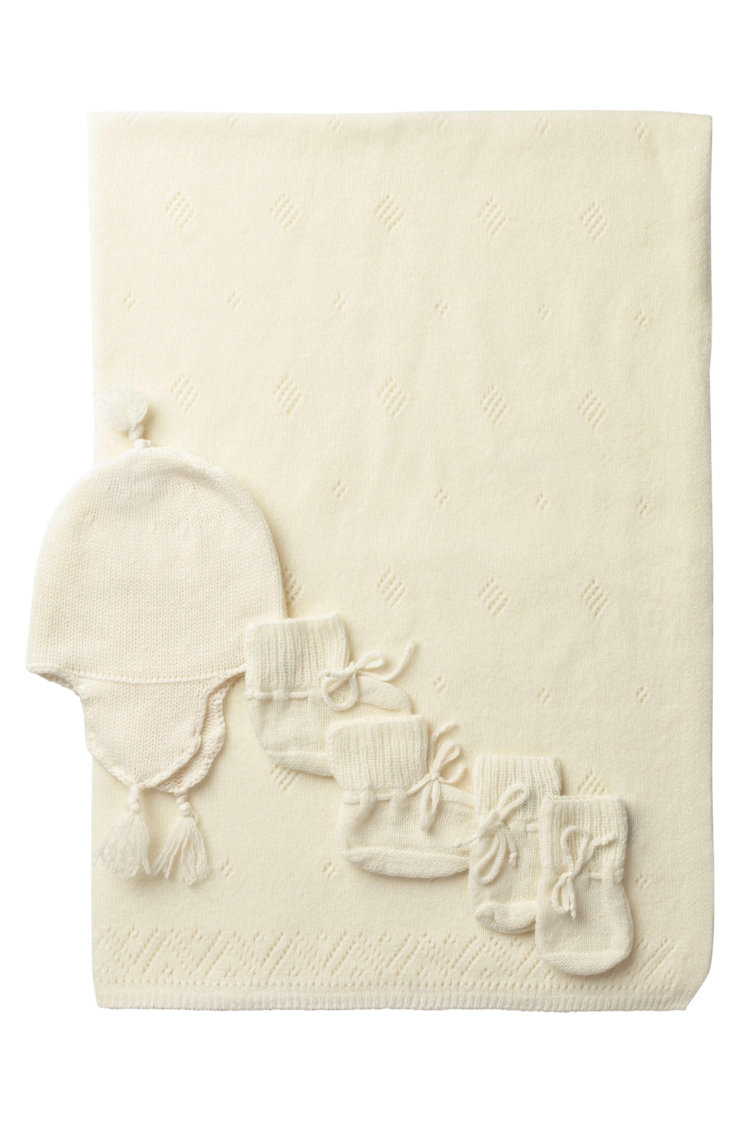 Baby's White Cashmere Gift Set