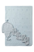 Baby's Blue Cashmere Gift Set