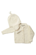 Baby's White Cashmere Cardigan Gift Set
