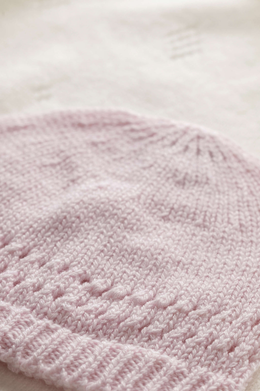 Pink Cashmere Baby Beanie