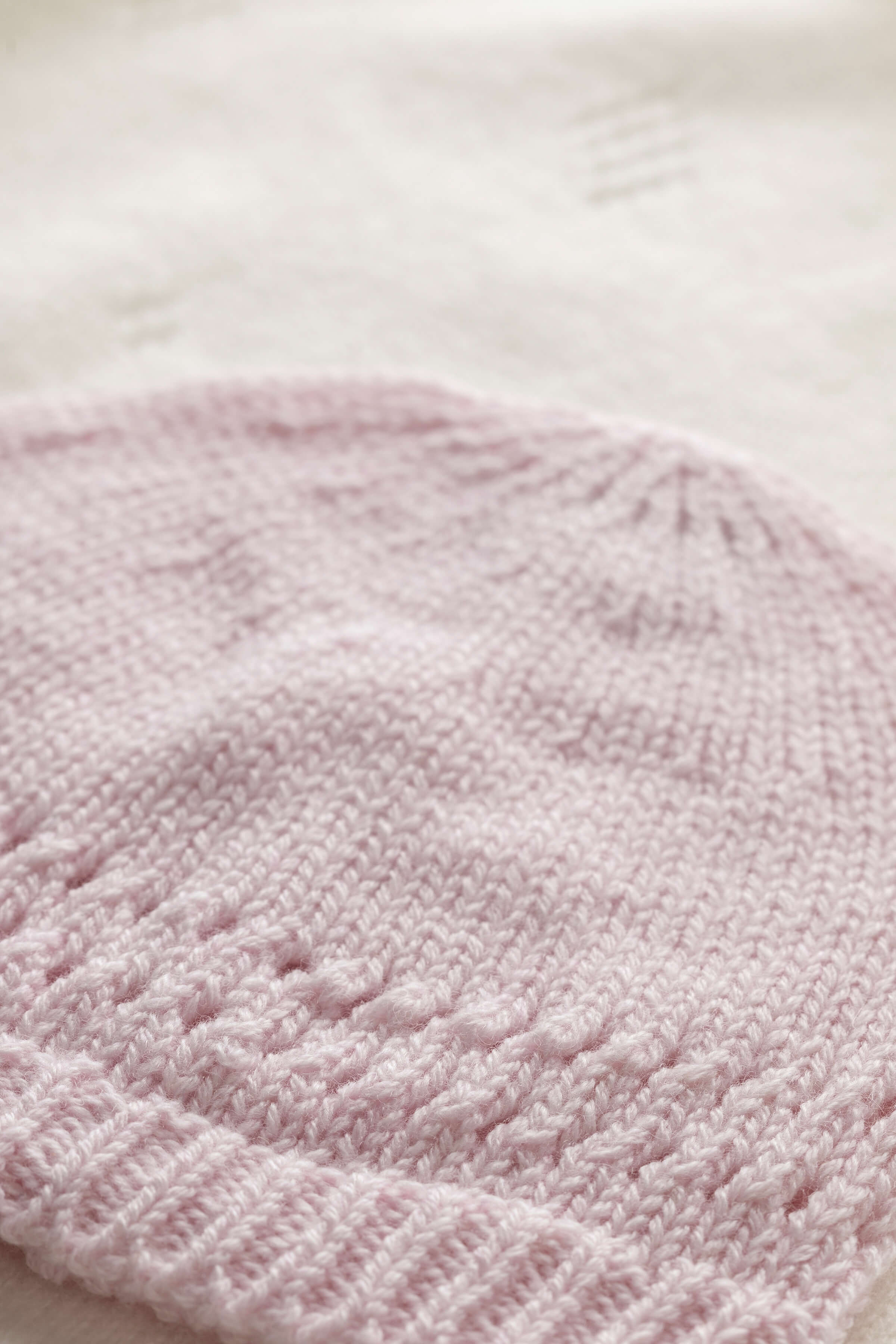 Pink Cashmere Baby Beanie