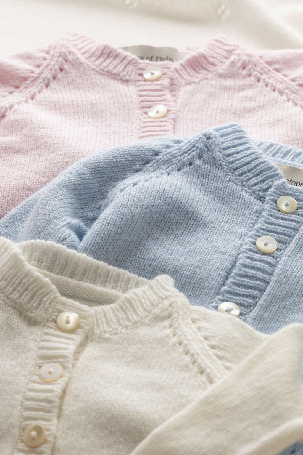 Pink Cashmere Baby Cardigan
