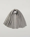 Gauzy Cashmere Light Grey Travel Stole