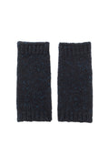 Donegal Cashmere Dark Navy Wrist Warmers
