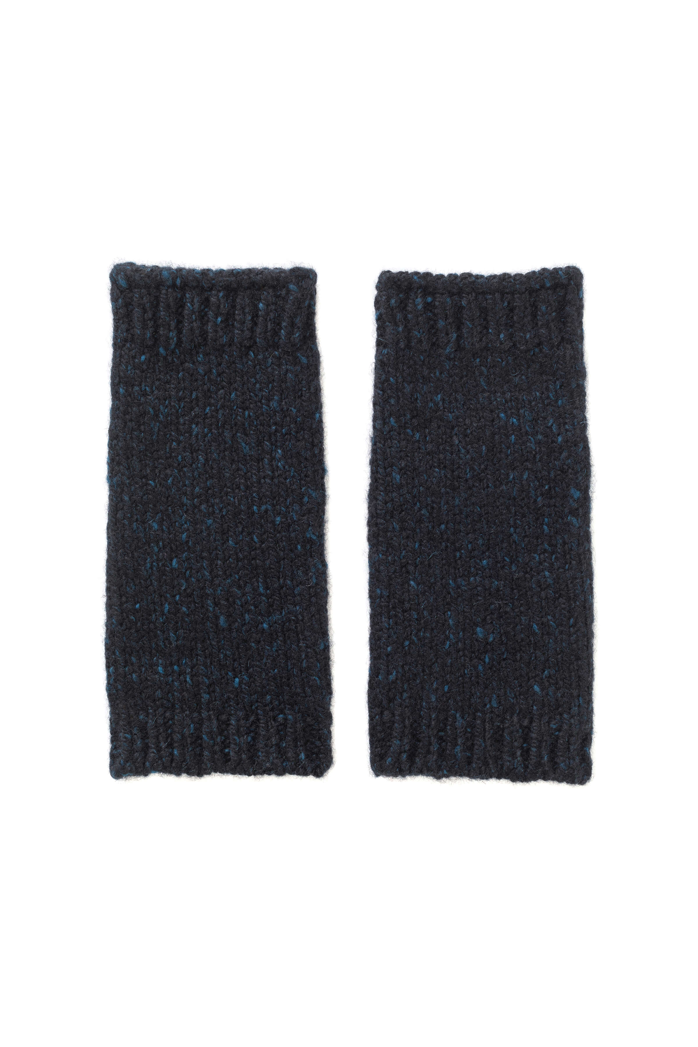 Donegal Cashmere Dark Navy Wrist Warmers