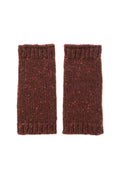 Donegal Cashmere Red Wrist Warmers