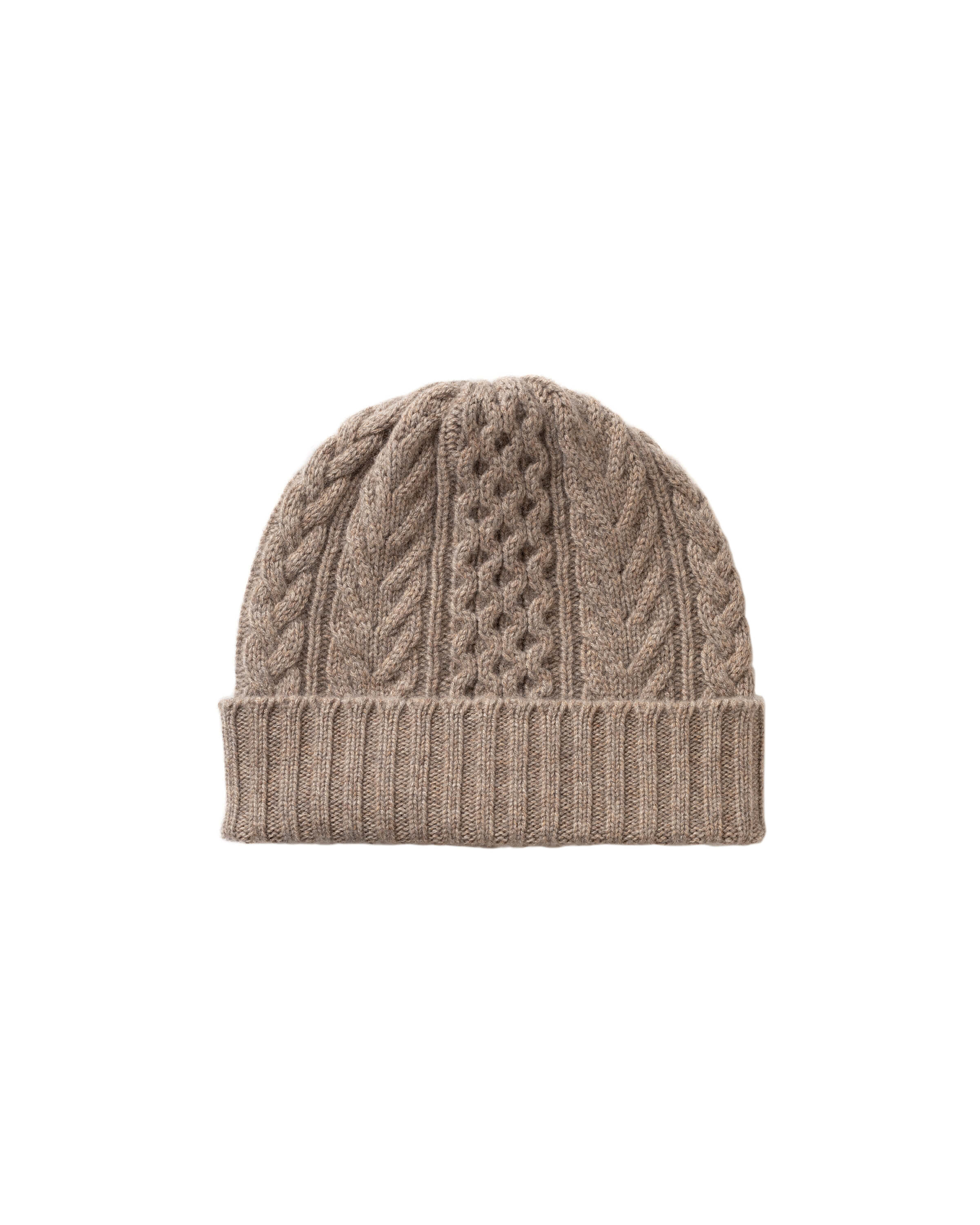 Aran Cashmere Natural Hat & Scarf Gift Set