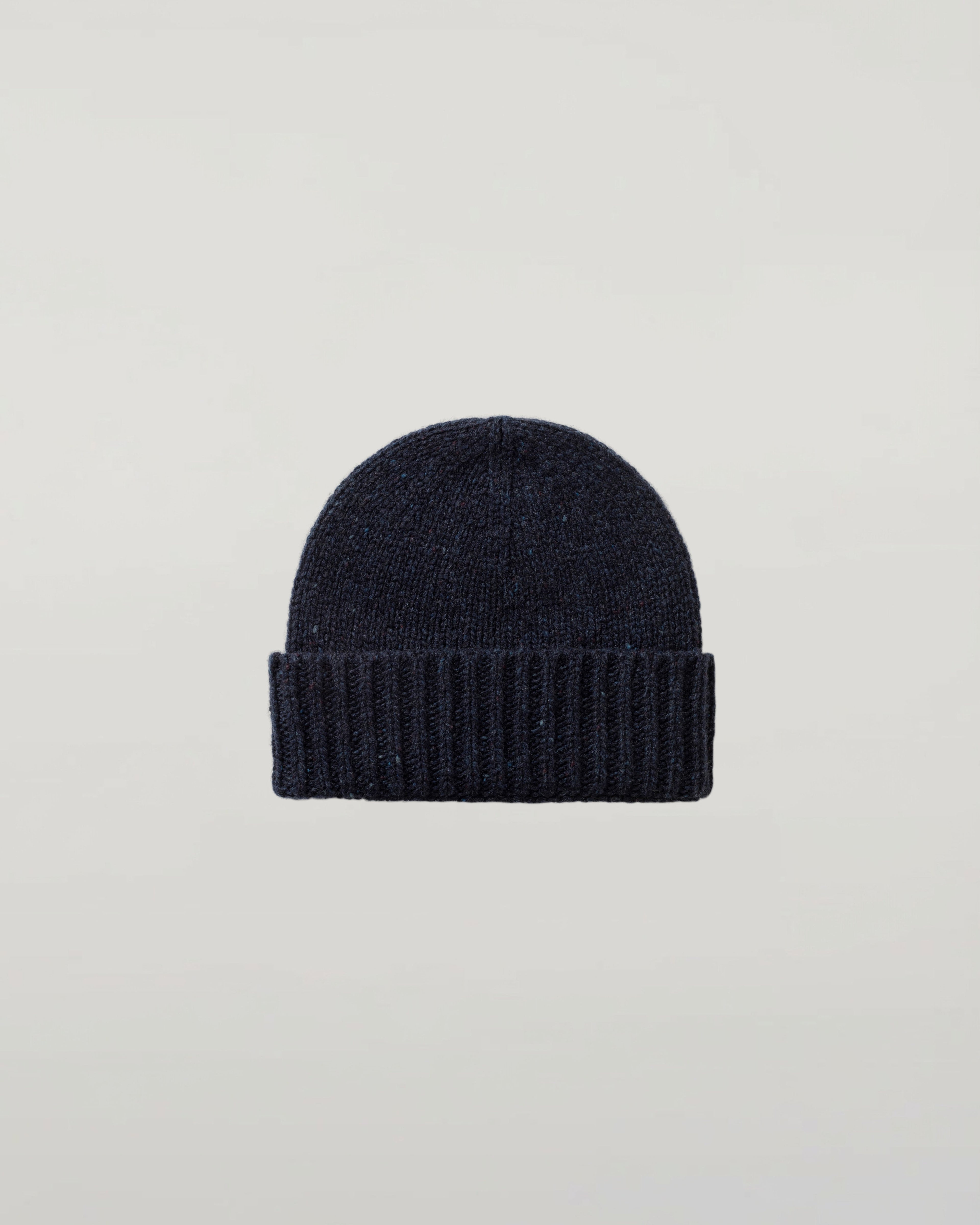 Donegal Cashmere Dark Navy Beanie