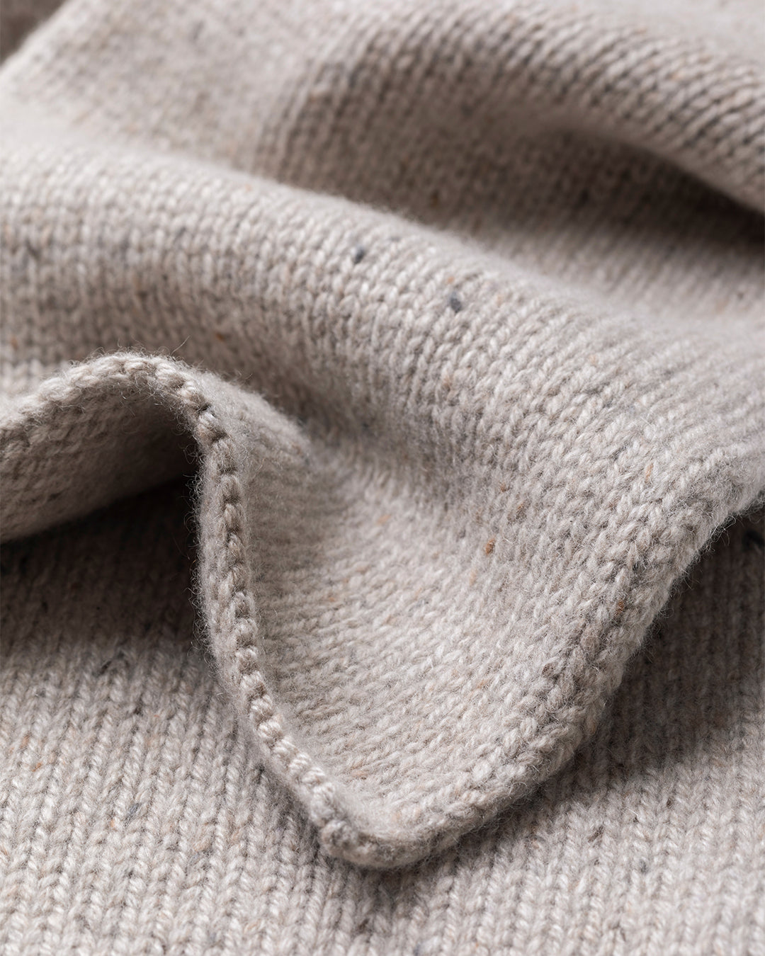 Tiree Natural Donegal Cashmere Scarf