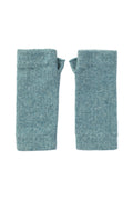 Green Cashmere Wrist Warmers