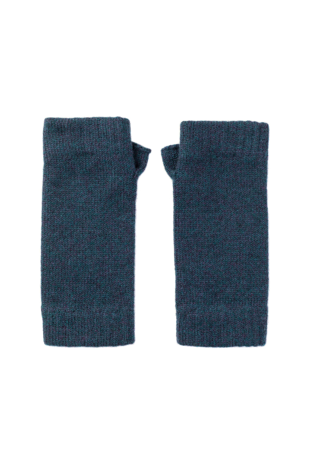 Navy Cashmere Wrist Warmers