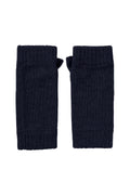 Navy Cashmere Wrist Warmers