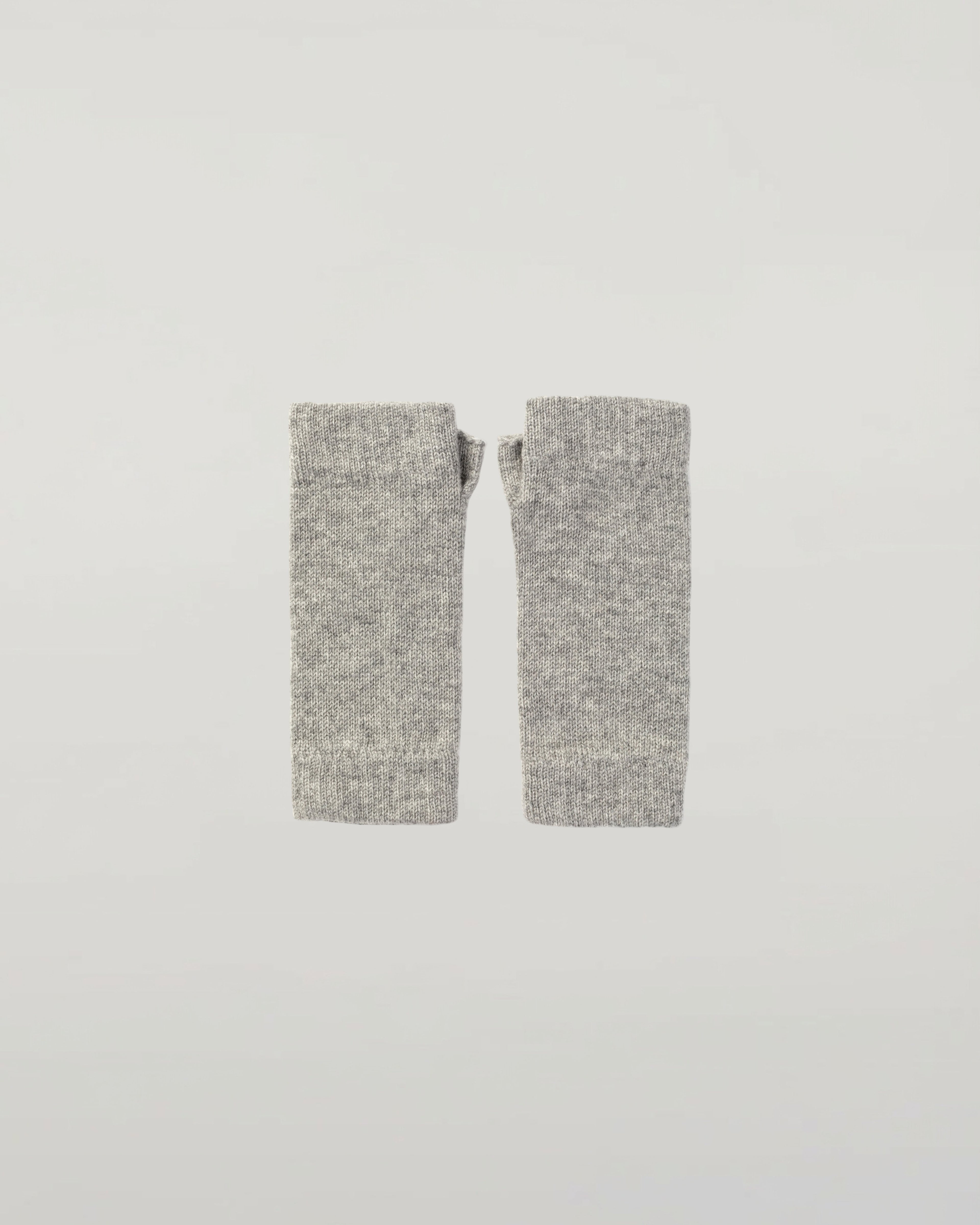 Light Grey Cashmere Wrist Warmers
