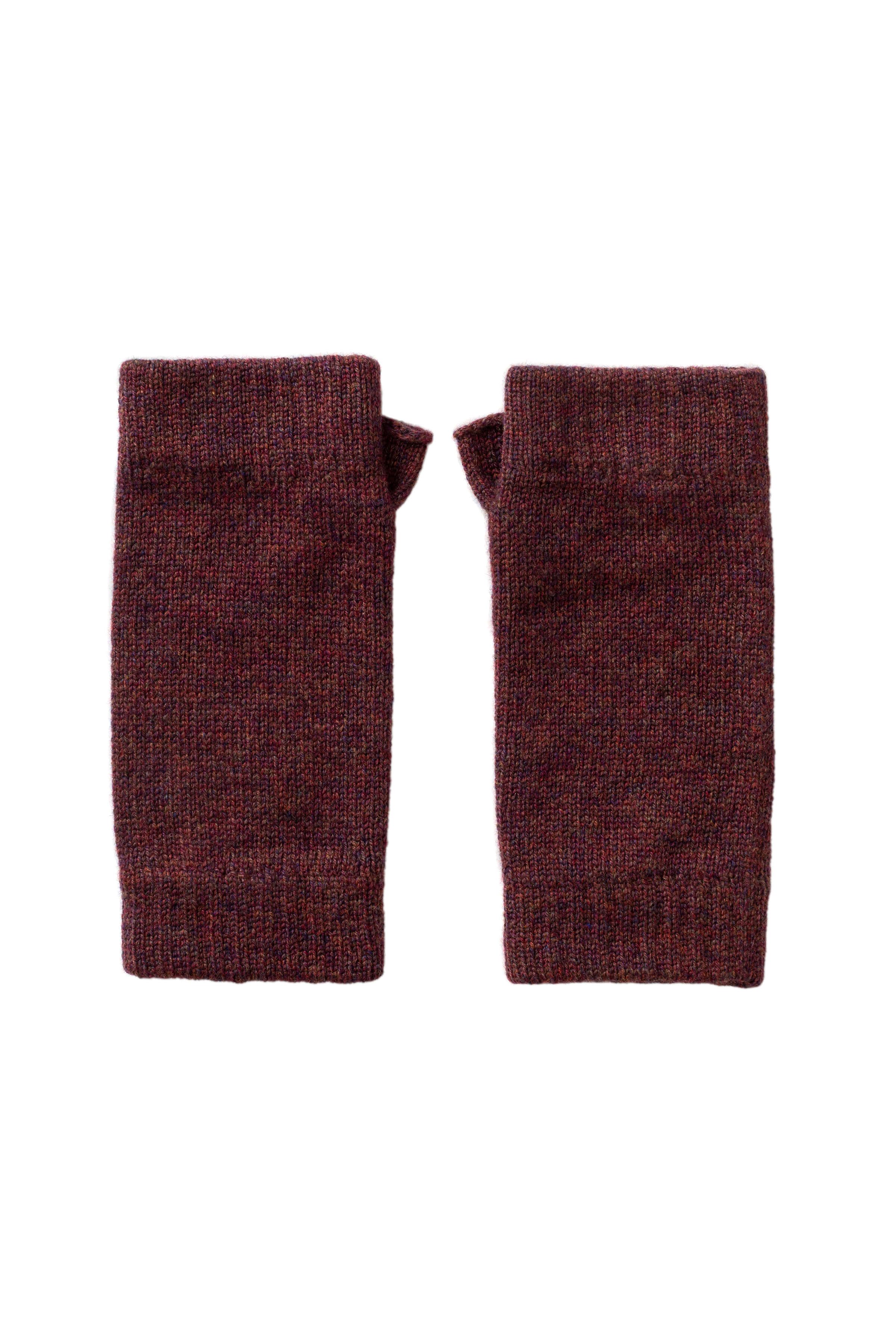 Purple Cashmere Wrist Warmers