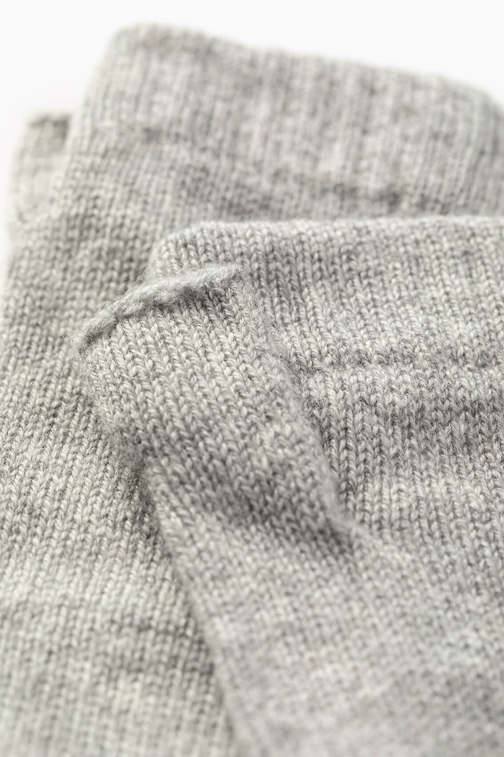 Light Grey Cashmere Wrist Warmers