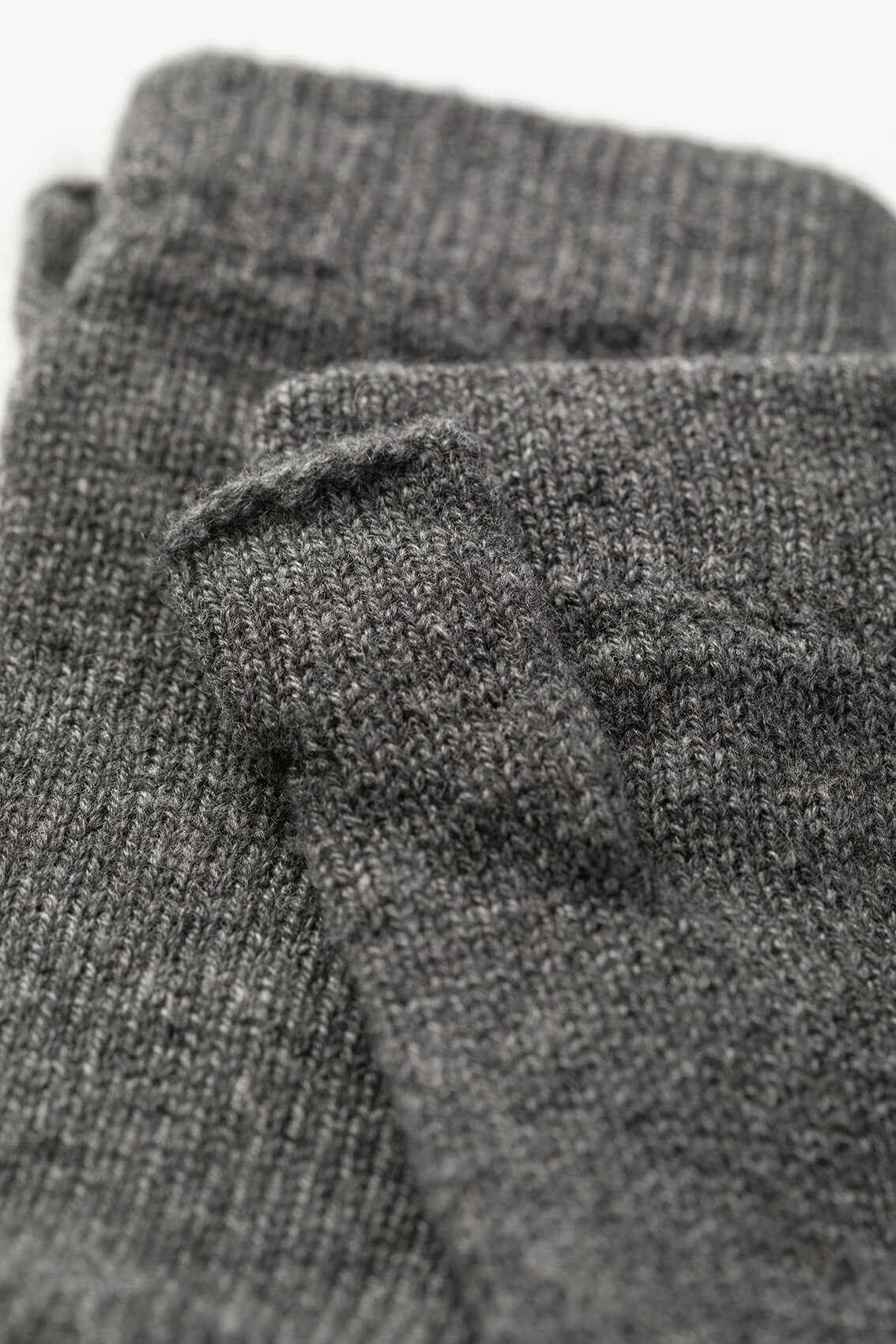 Mid Grey Cashmere Wrist Warmers