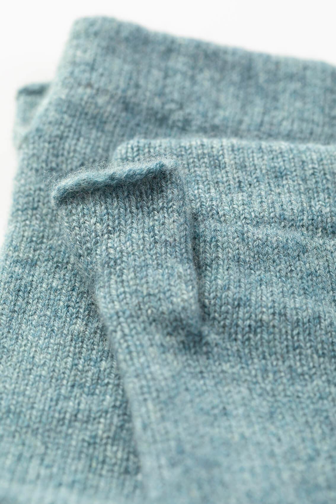 Green Cashmere Wrist Warmers