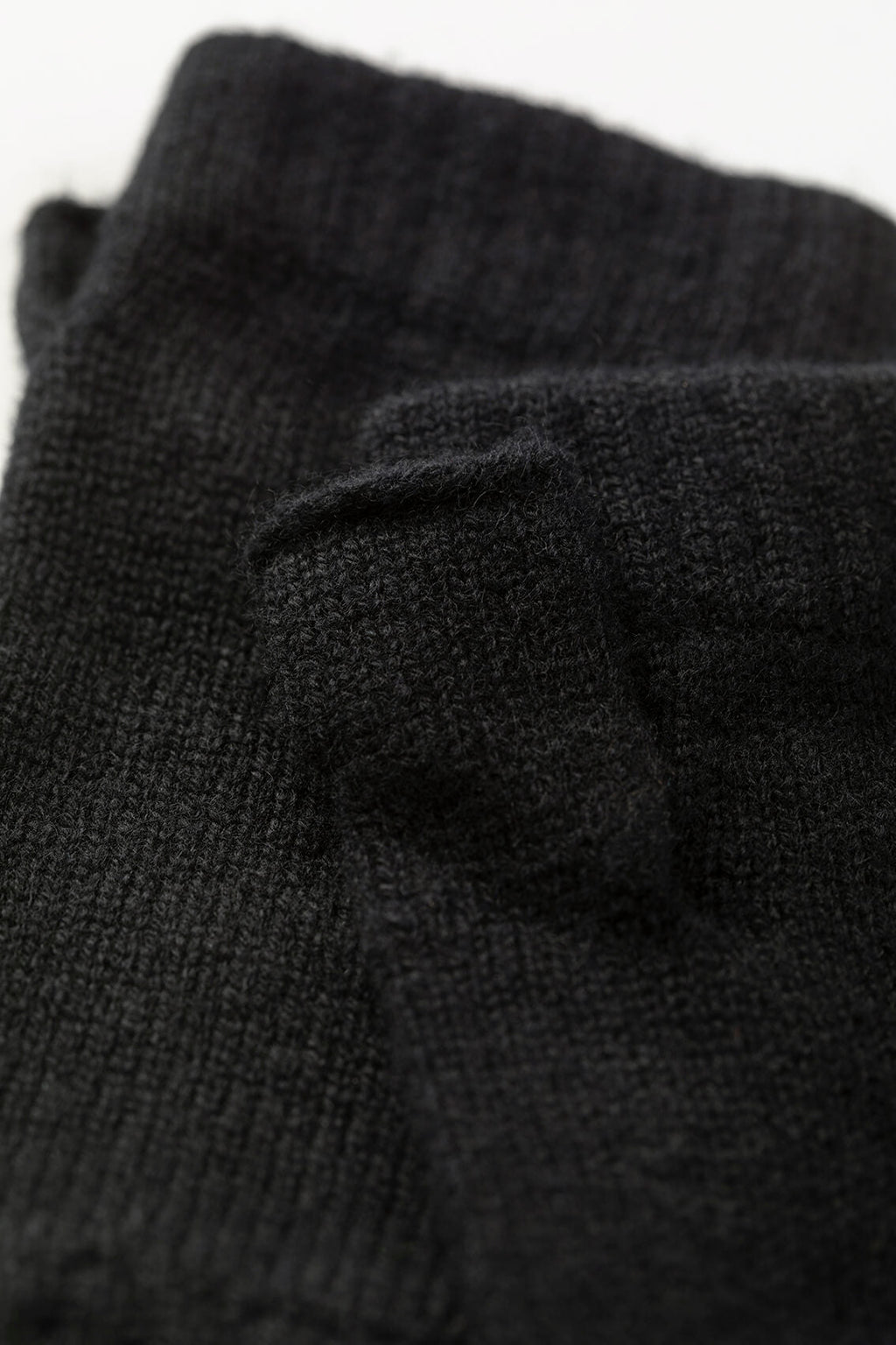 Black Cashmere Wrist Warmers