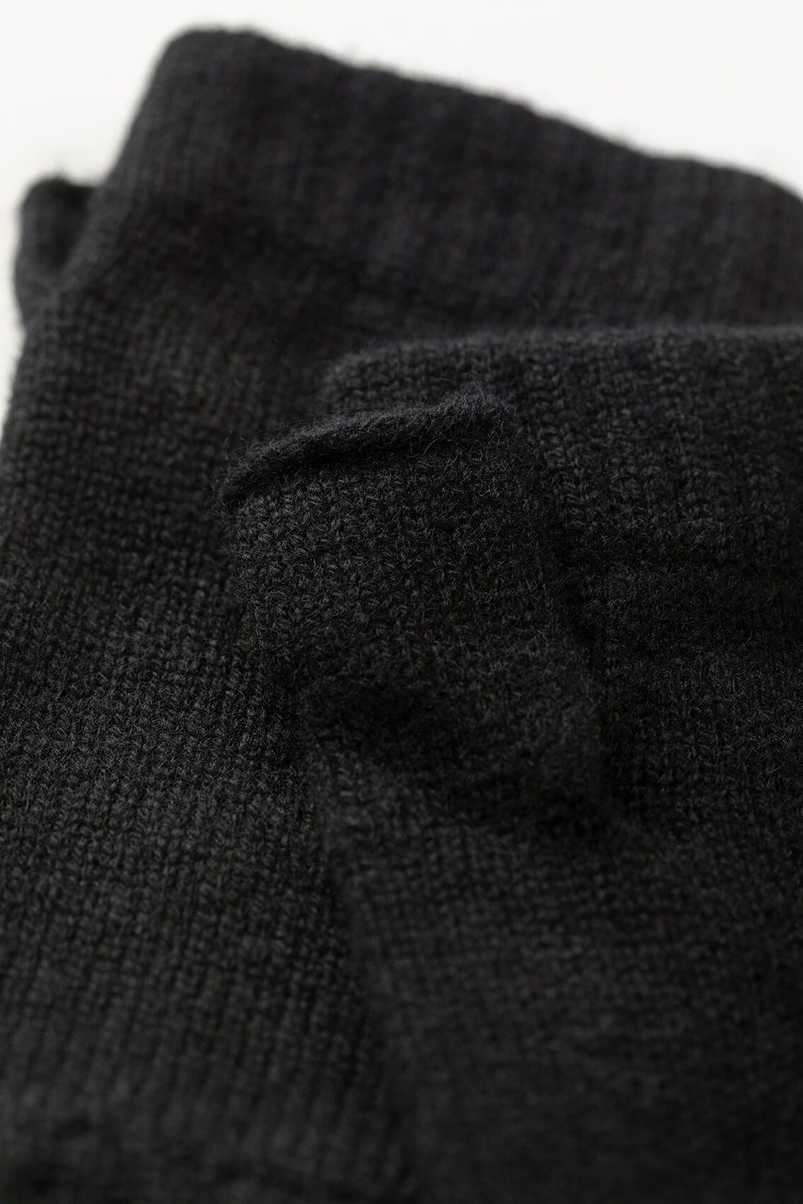 Black Cashmere Wrist Warmers