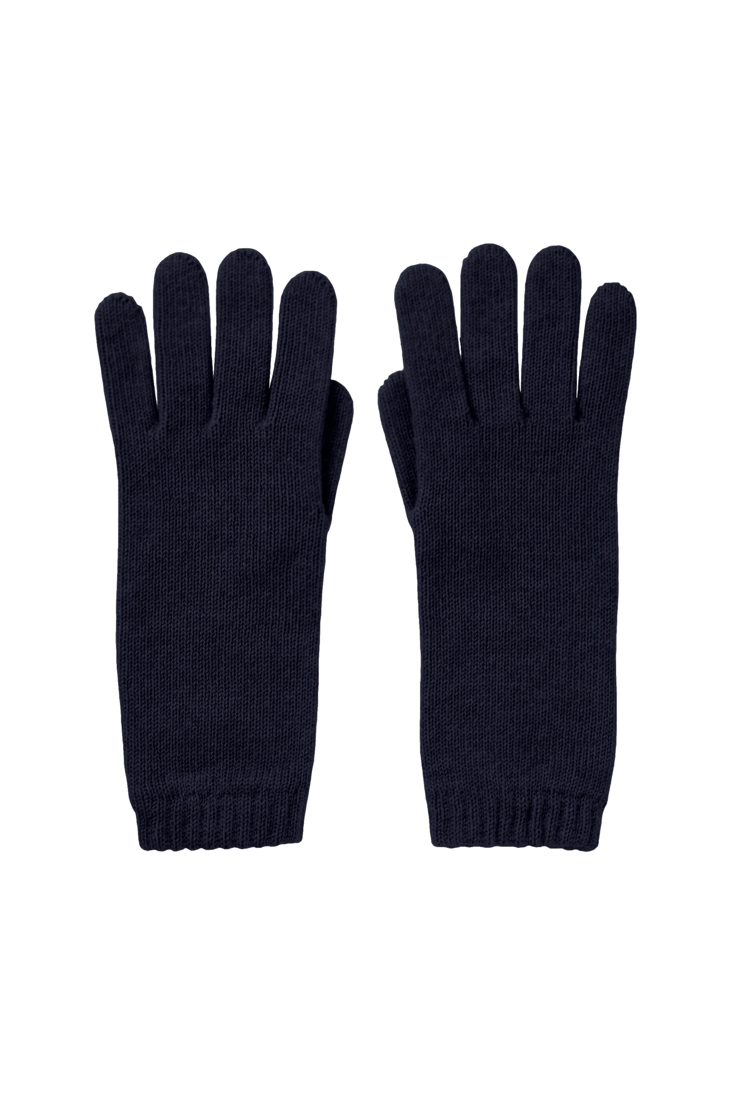 Women's Cashmere Navy Gloves