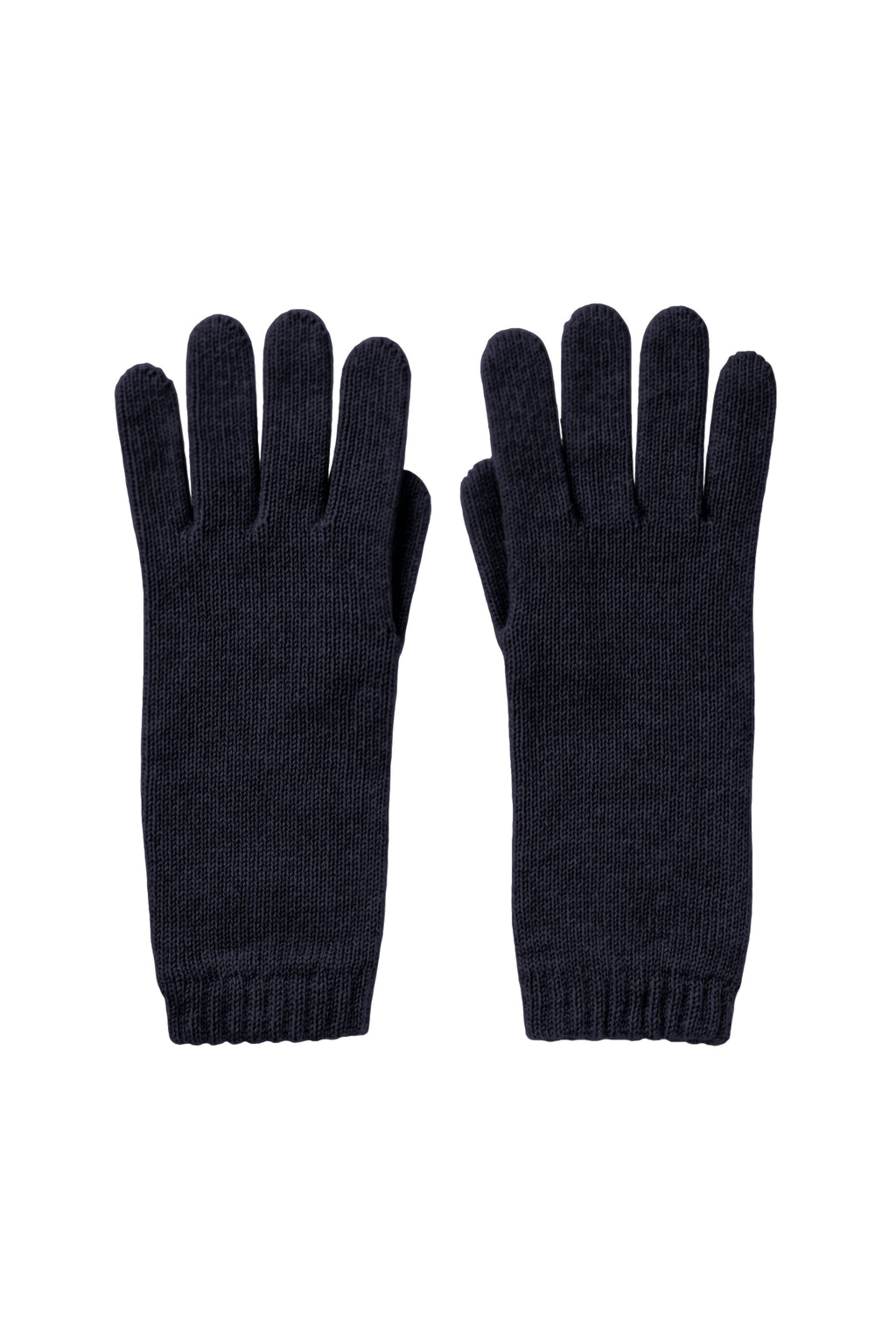 Women's Cashmere Dark Navy Gloves