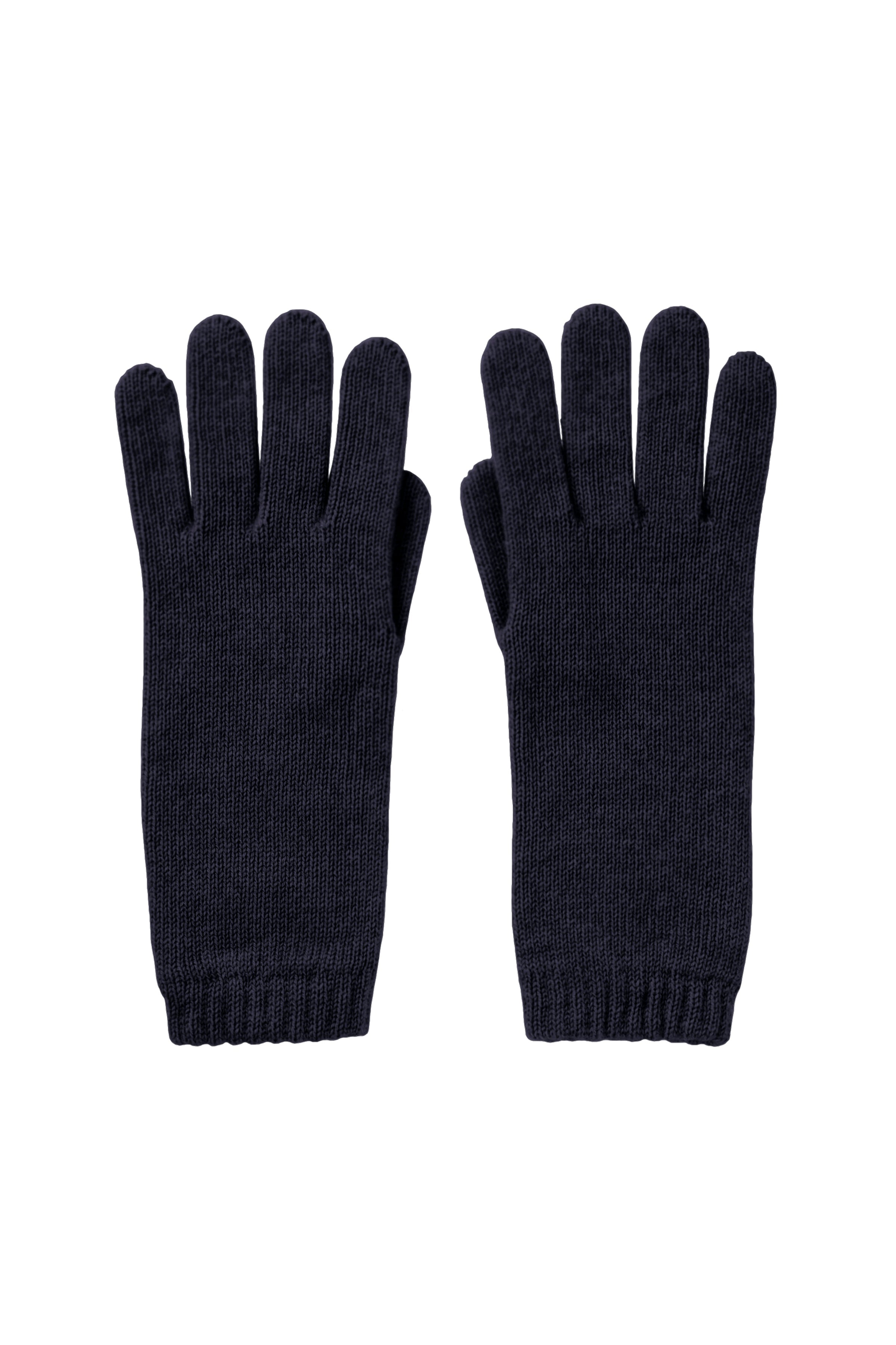 Women's Cashmere Dark Navy Gloves