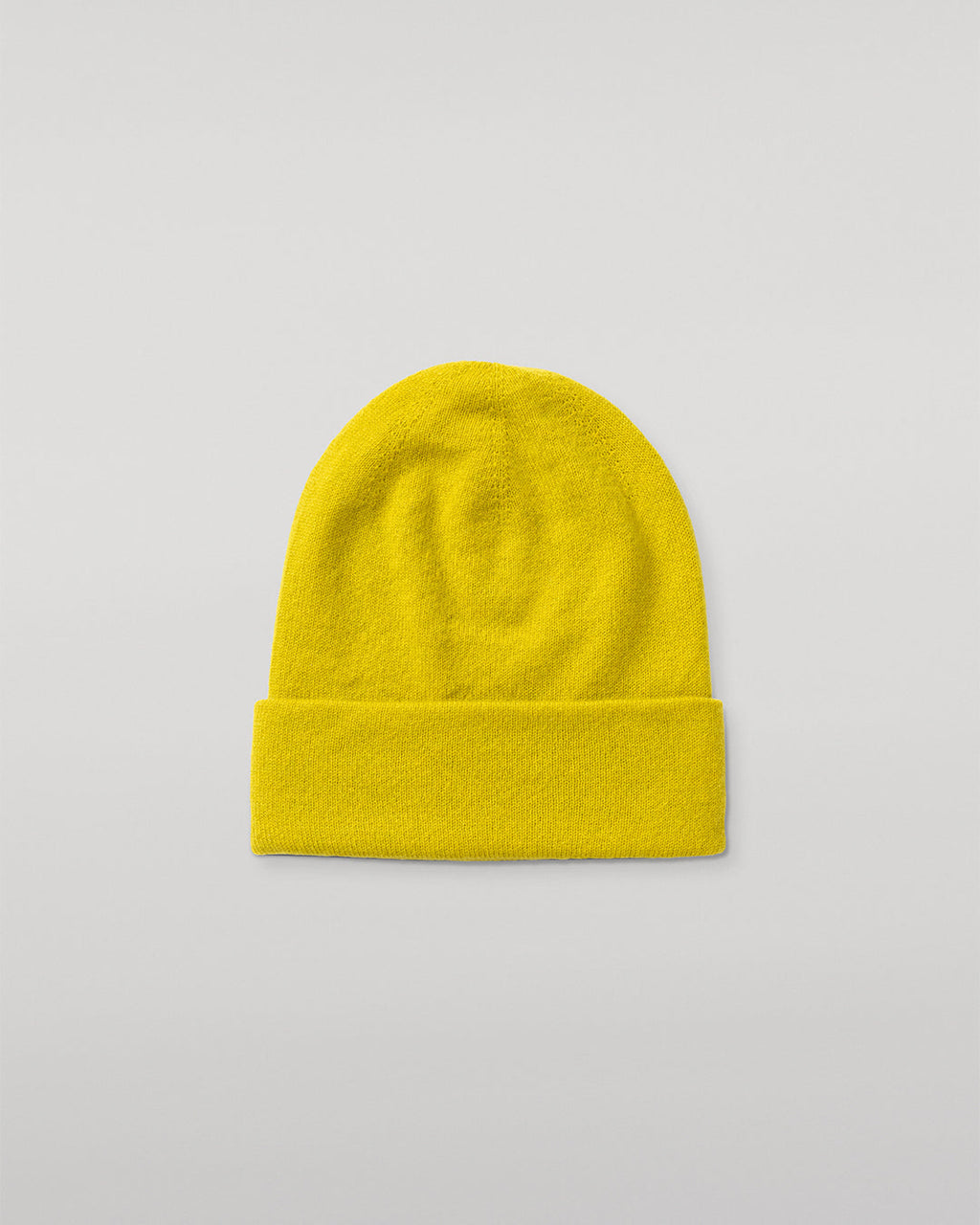 Braemar Yellow Cashmere Beanie