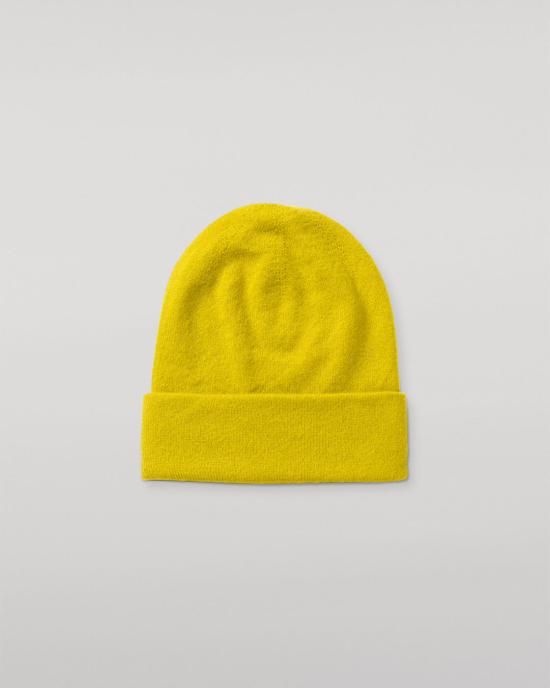 Braemar Yellow Cashmere Beanie