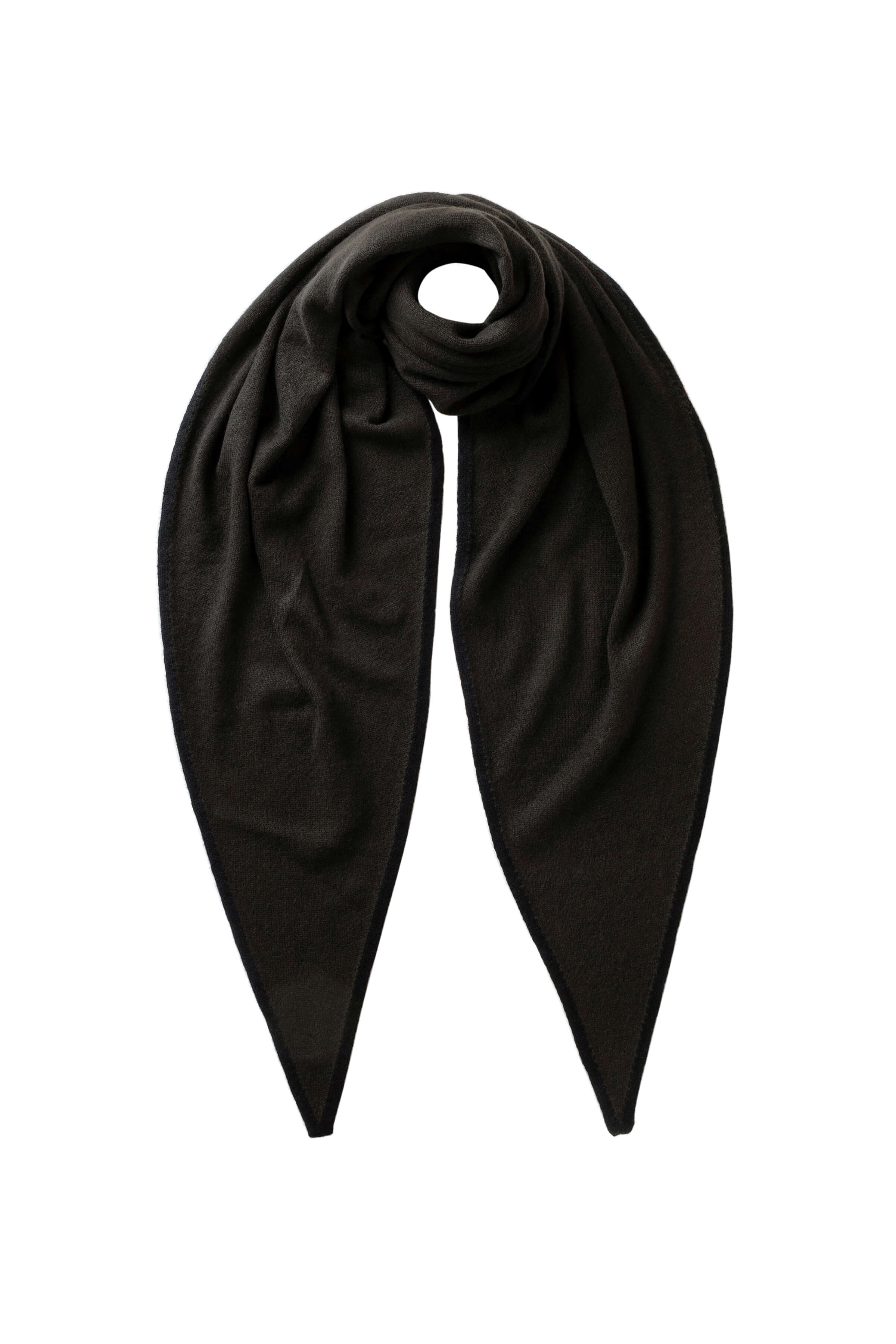 Gauzy Cashmere Black Diamond Scarf