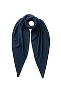 Gauzy Cashmere Navy Diamond Scarf