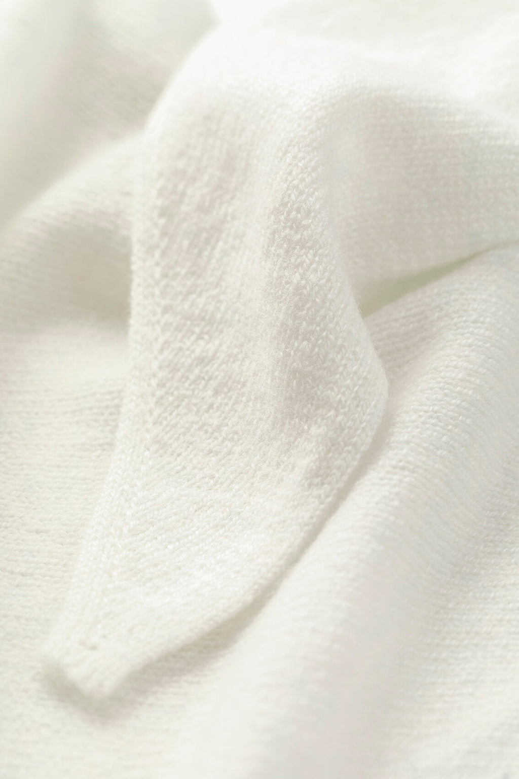 Reel White Cashmere Bandana