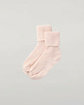 Women's Pink Cashmere Lounge Socks