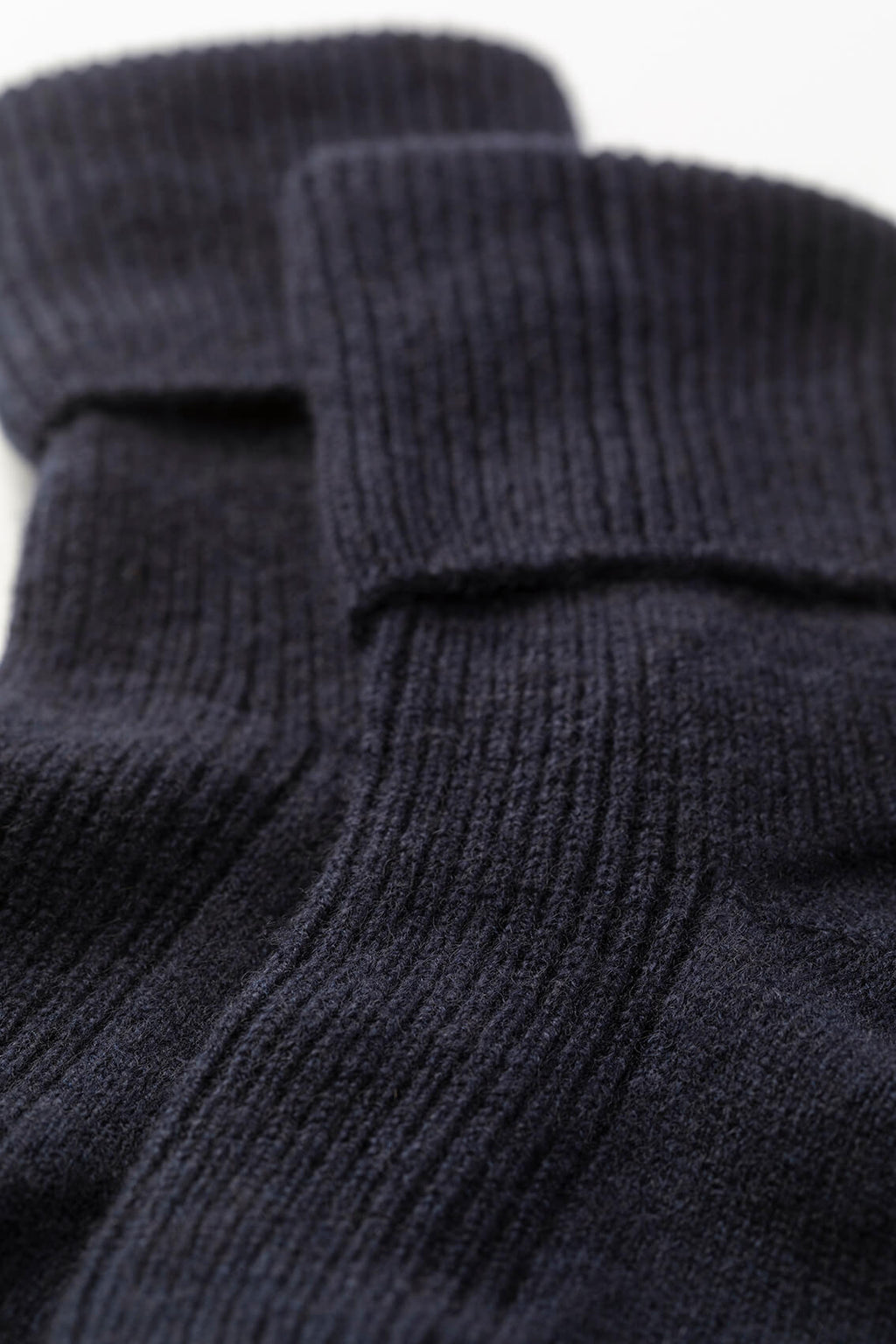 Women's Dark Navy Cashmere Lounge Socks