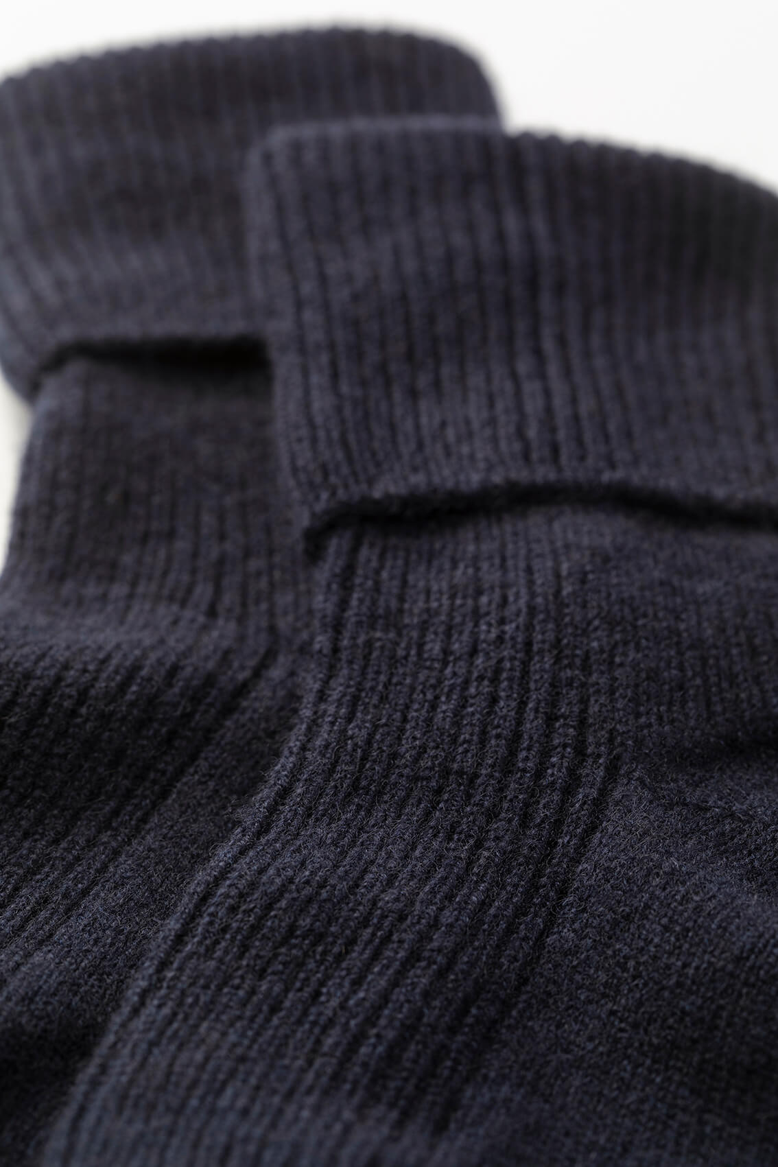 Women's Dark Navy Cashmere Lounge Socks