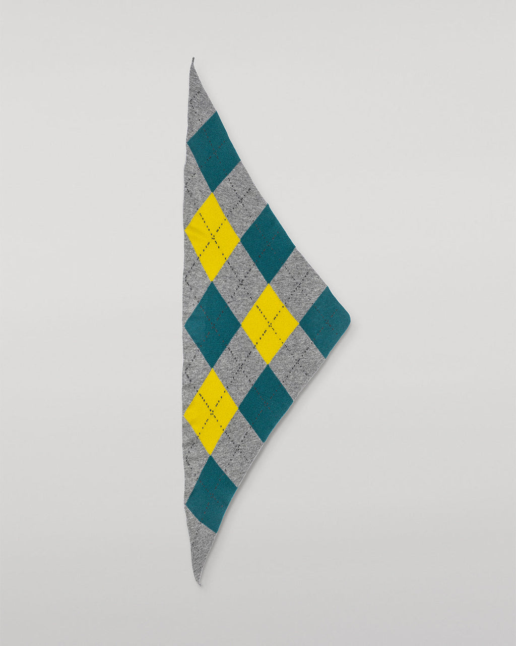 Clan Grey Argyle Cashmere Bandana