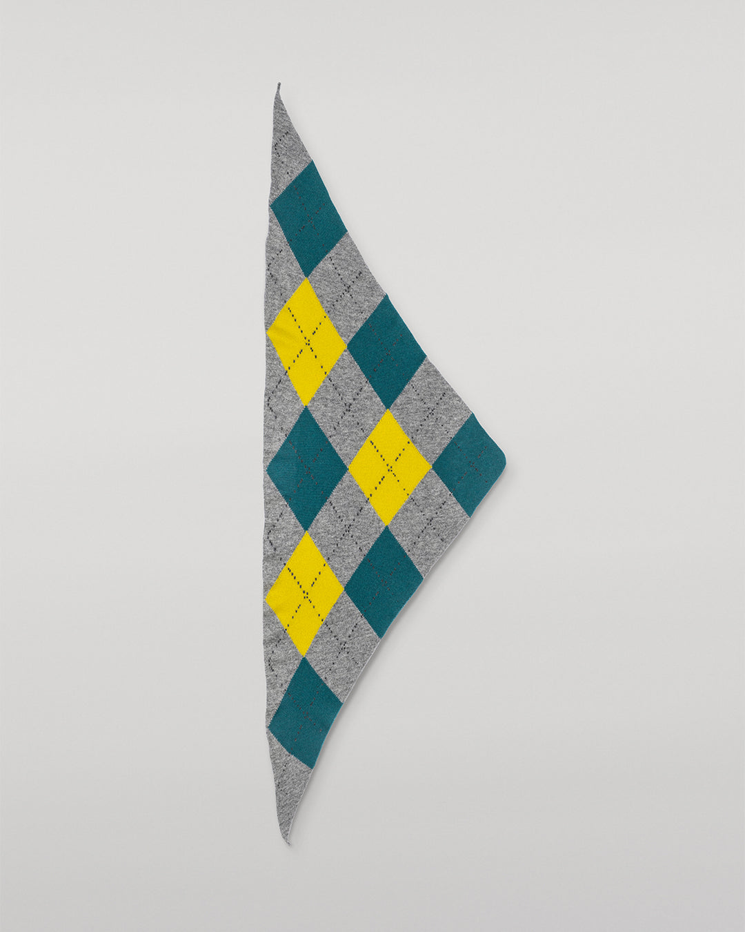 Clan Grey Argyle Cashmere Bandana