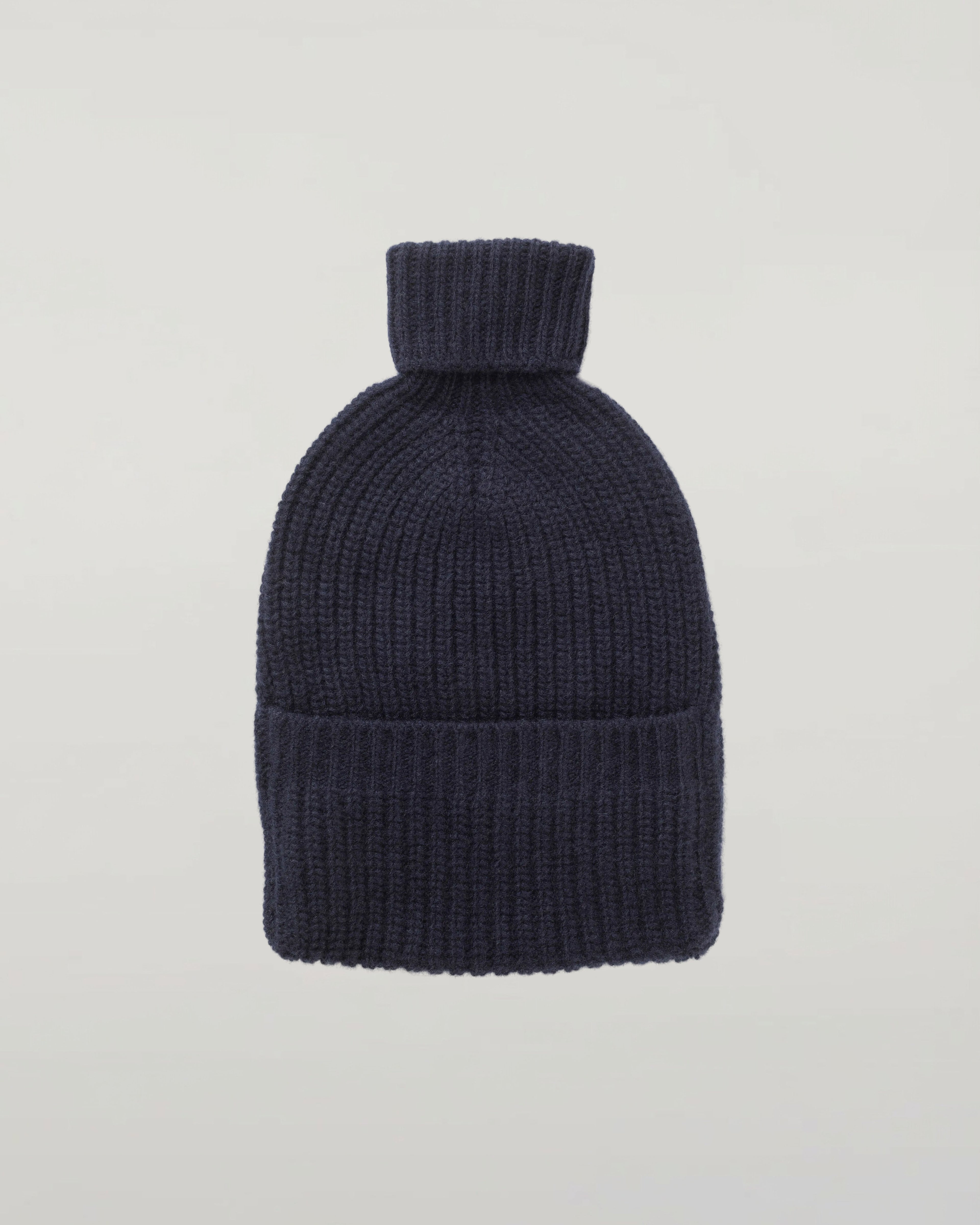 Dark Navy Cashmere Hot Water Bottle Cover