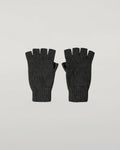 Fingerless Mid Grey Cashmere Gloves