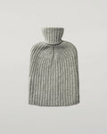 Light Grey Cashmere Hot Water Bottle Cover
