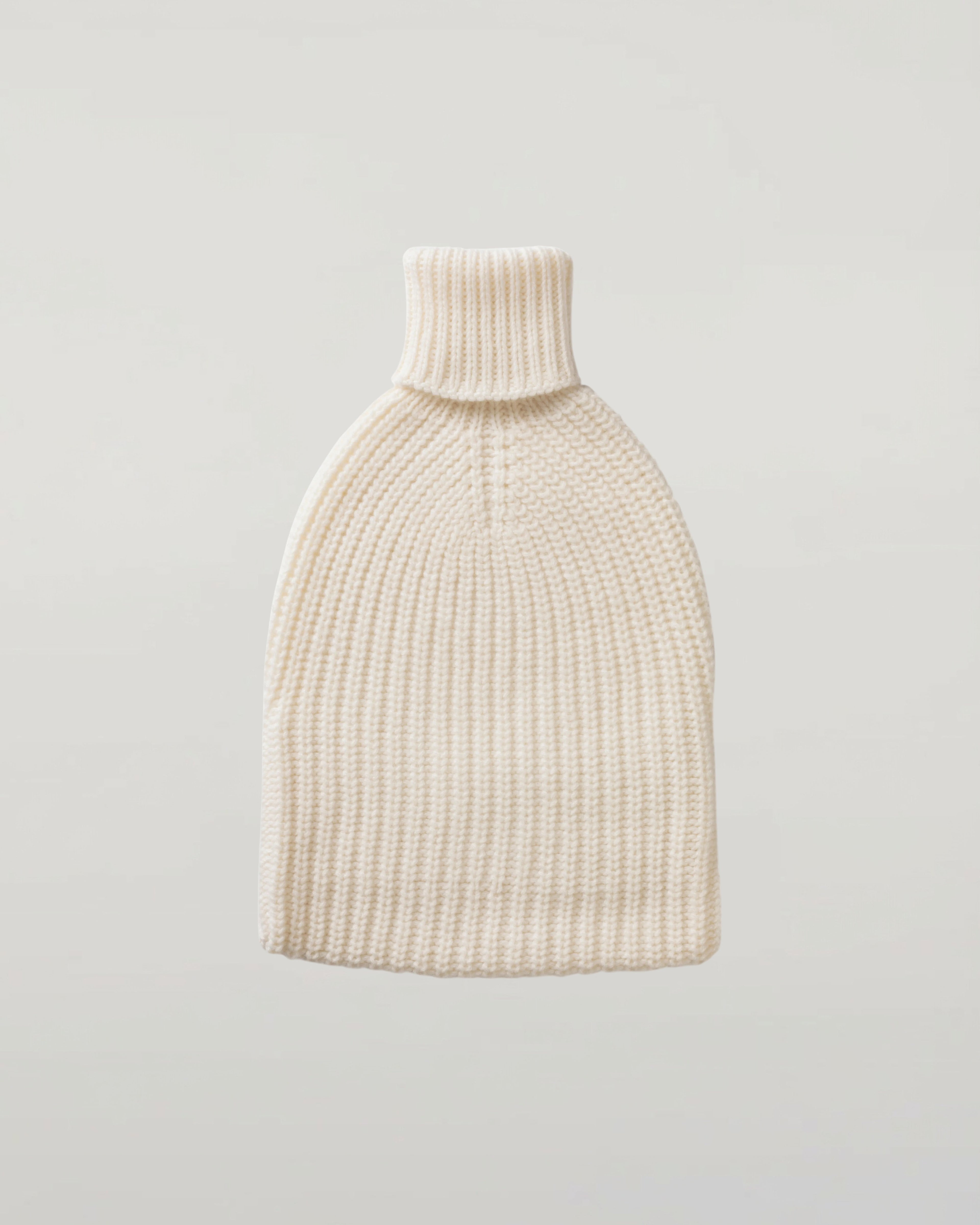 White Cashmere Hot Water Bottle Cover