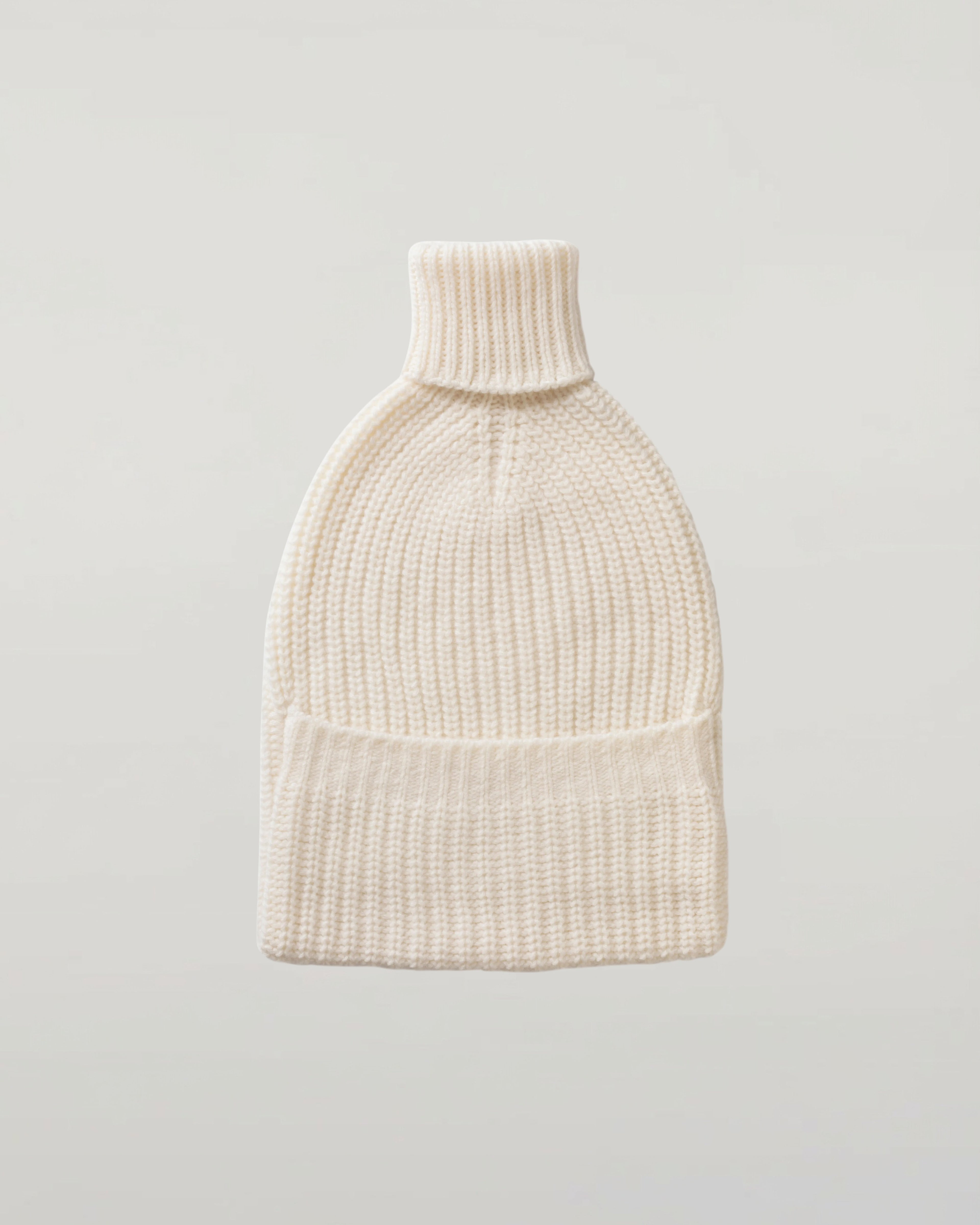 White Cashmere Hot Water Bottle Cover
