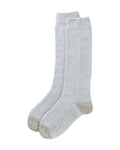Women's Donegal Cashmere Blue Socks