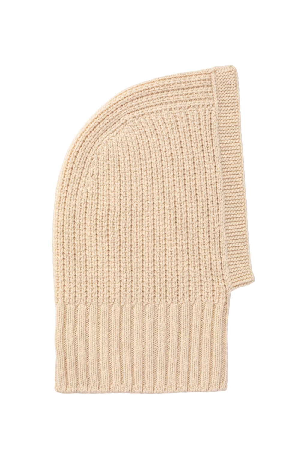 Waffle Stitch Cream Cashmere Hood