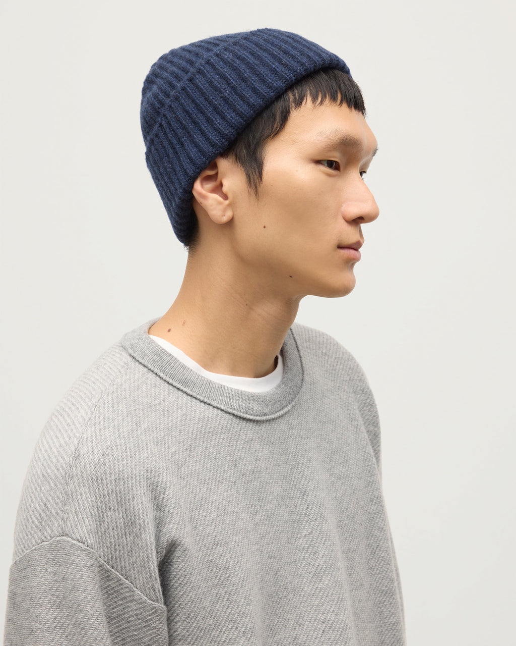 Lovat Navy Cashmere Hat