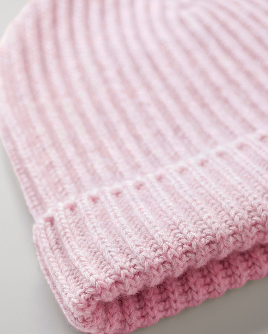 Lovat Light Pink Cashmere Hat