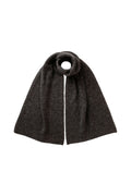 Cashmere Bouclé Charcoal Scarf