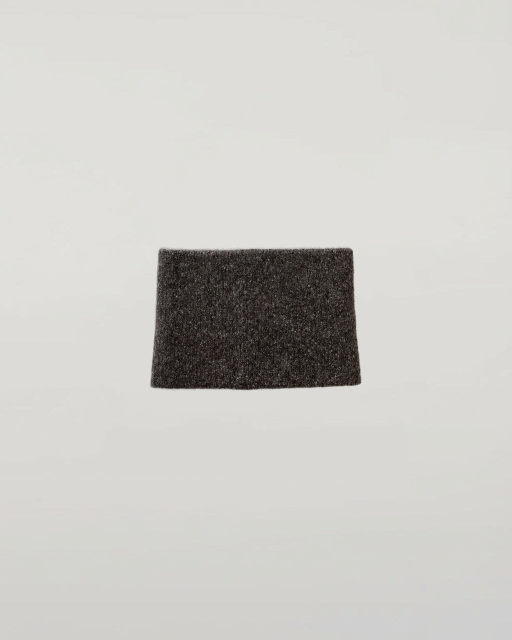 Cashmere Bouclé Charcoal Snood