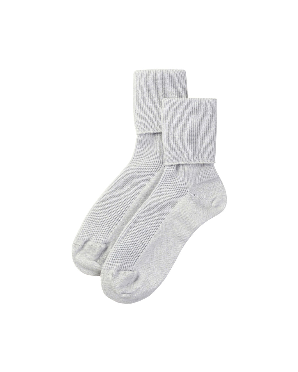 Women's Light Blue Cashmere Socks
