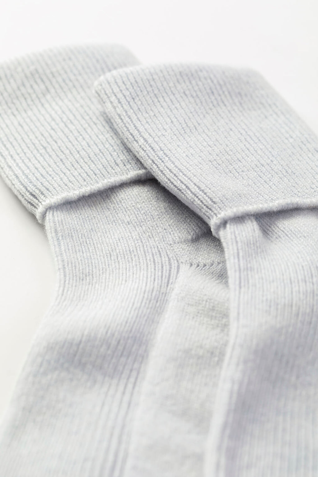 Women's Light Blue Cashmere Socks