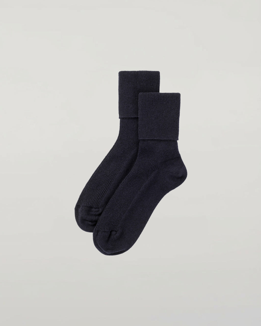 Women's Dark Navy Cashmere Socks